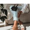 White Flip-flops in Sandals & Flip-Flops For Women with Fabric, Footbed and Heel Height