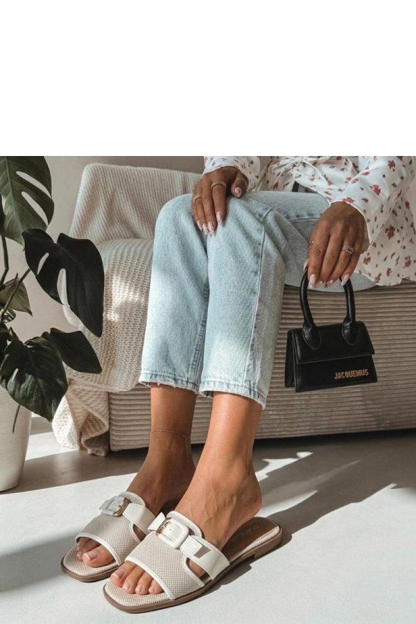 White Flip-flops in Sandals & Flip-Flops For Women with Fabric, Footbed and Heel Height
