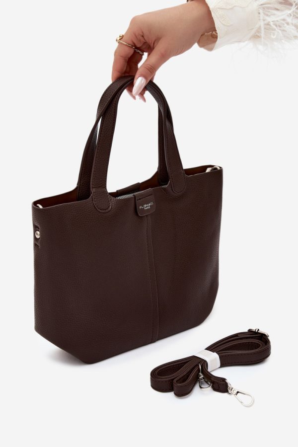 Brown Everyday Handbag in Casual Handbags, Shoulder Bags with Width, Bottom Width and Height