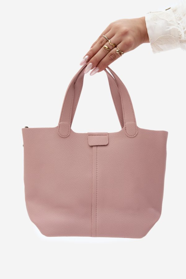 Pink Everyday Handbag in Casual Handbags, Shoulder Bags with Width, Bottom Width and Height