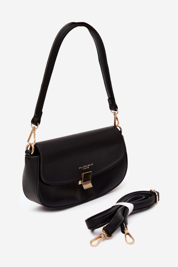 Black Everyday Handbag in Casual Handbags, Shoulder Bags with Width, Bottom Width and Height