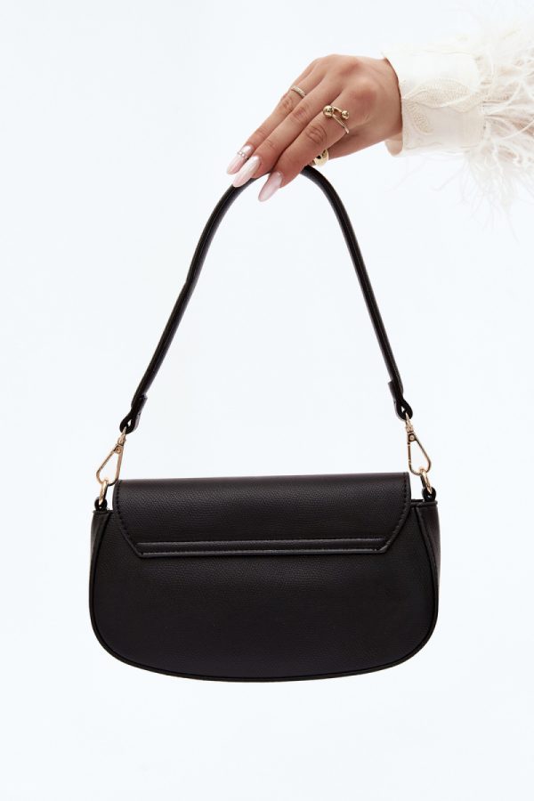 Black Everyday Handbag in Casual Handbags, Shoulder Bags with Width, Bottom Width and Height