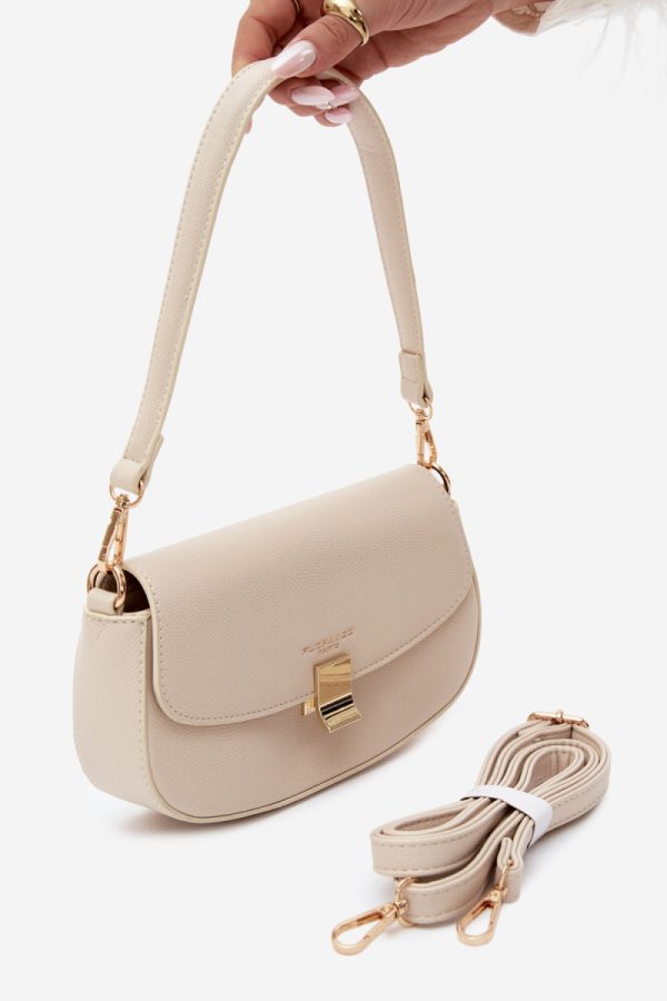 Beige Everyday Handbag in Casual Handbags, Shoulder Bags with Width, Bottom Width and Height