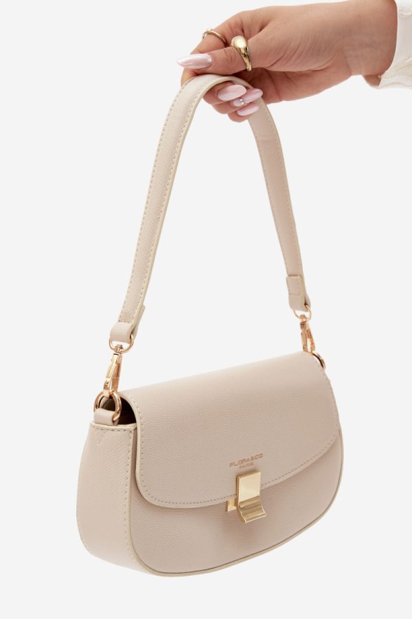 Beige Everyday Handbag in Casual Handbags, Shoulder Bags with Width, Bottom Width and Height