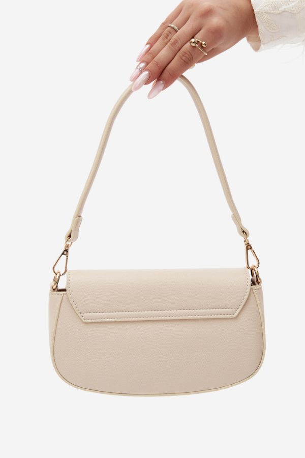Beige Everyday Handbag in Casual Handbags, Shoulder Bags with Width, Bottom Width and Height