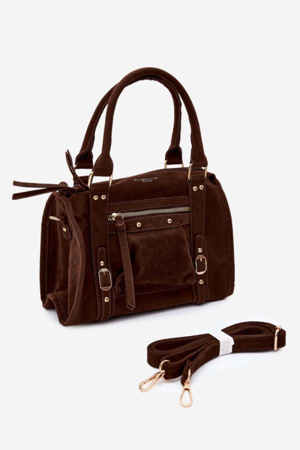 Brown Everyday Handbag in Casual Handbags, Shoulder Bags with Width, Bottom Width and Height