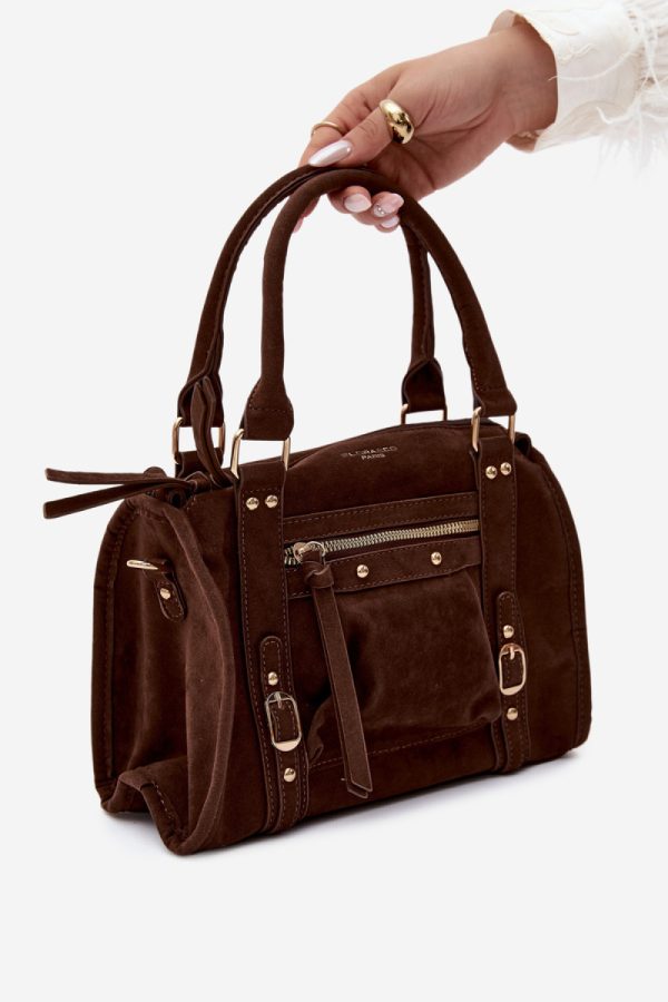 Brown Everyday Handbag in Casual Handbags, Shoulder Bags with Width, Bottom Width and Height