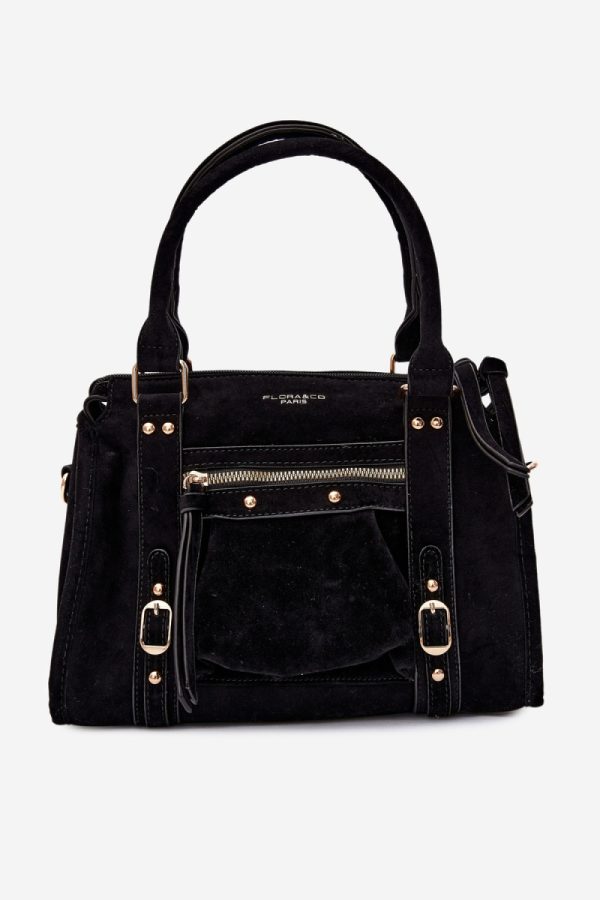 Black Everyday Handbag in Casual Handbags, Shoulder Bags with Width, Bottom Width and Height