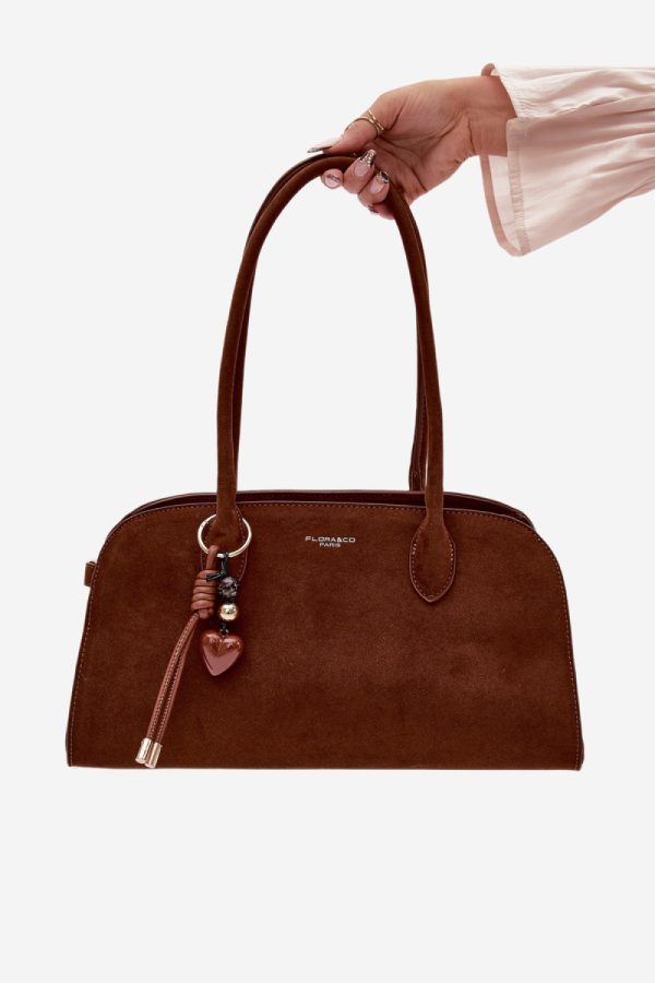 Brown Everyday Handbag in Casual Handbags, Shoulder Bags with Width, Bottom Width and Height