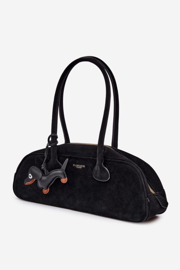 Black Everyday Handbag in Casual Handbags, Shoulder Bags with Width, Bottom Width and Height