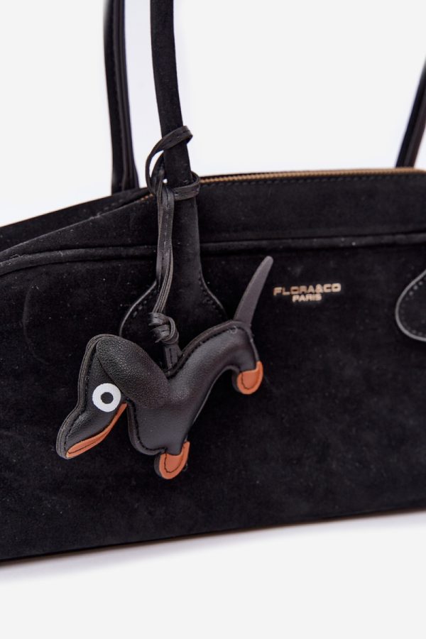 Black Everyday Handbag in Casual Handbags, Shoulder Bags with Width, Bottom Width and Height