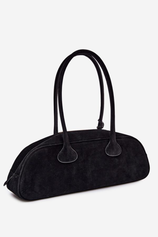 Black Everyday Handbag in Casual Handbags, Shoulder Bags with Width, Bottom Width and Height