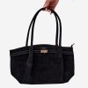 Black Everyday Handbag in Casual Handbags, Shoulder Bags with Width, Bottom Width and Height