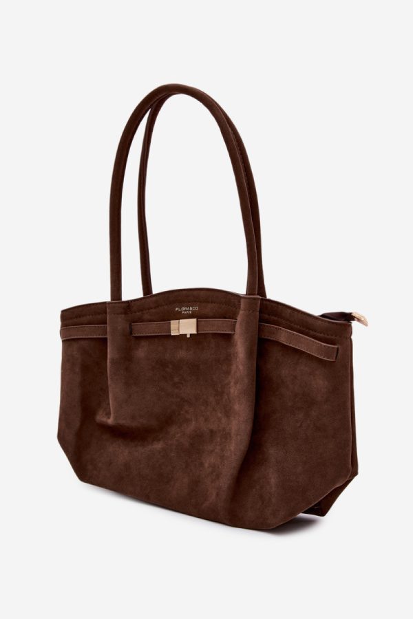 Brown Everyday Handbag in Casual Handbags, Shoulder Bags with Width, Bottom Width and Height