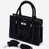 Black Everyday Handbag in Casual Handbags, Shoulder Bags with Width, Bottom Width and Height