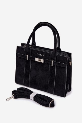 Black Everyday Handbag in Casual Handbags, Shoulder Bags with Width, Bottom Width and Height