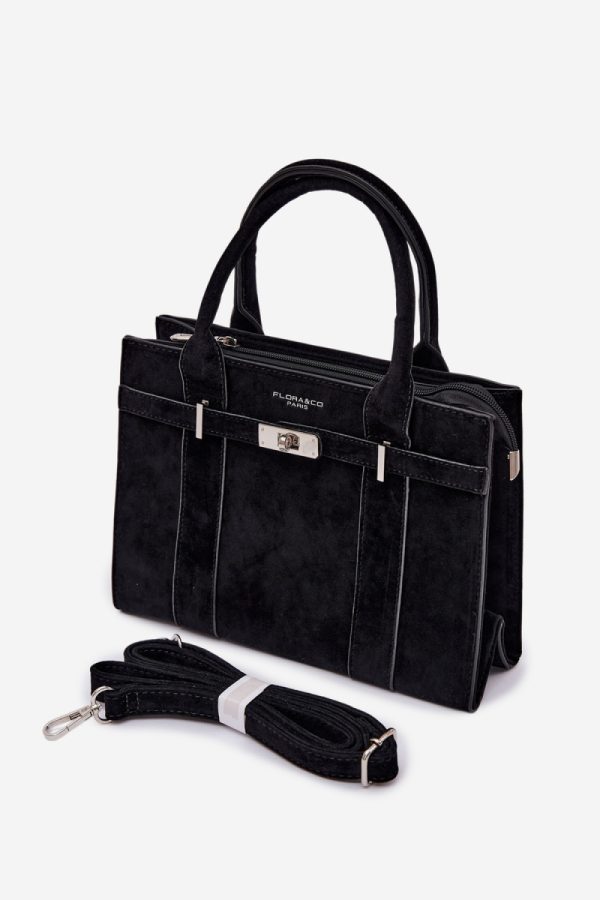 Black Everyday Handbag in Casual Handbags, Shoulder Bags with Width, Bottom Width and Height