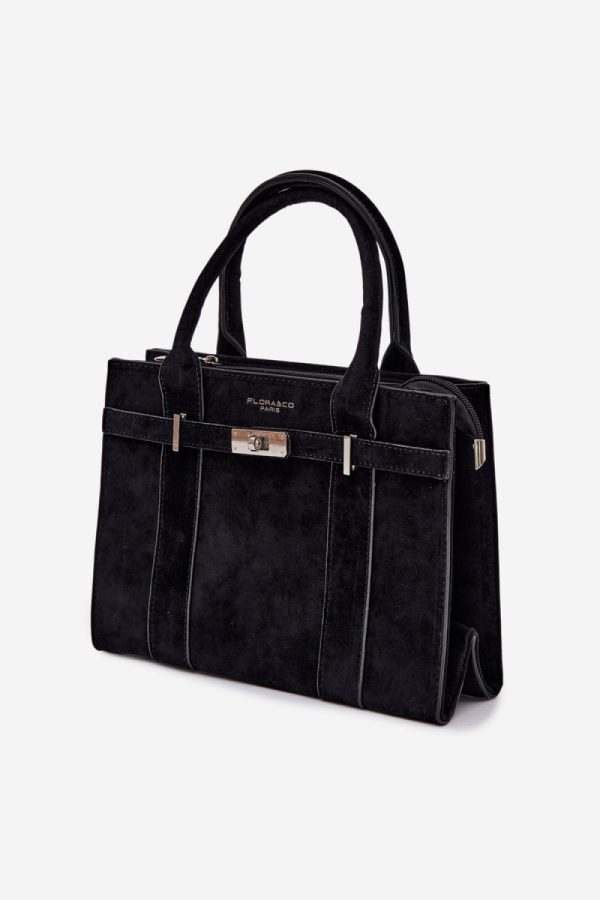 Black Everyday Handbag in Casual Handbags, Shoulder Bags with Width, Bottom Width and Height