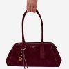 Red Everyday Handbag in Casual Handbags, Shoulder Bags with Width, Bottom Width and Height