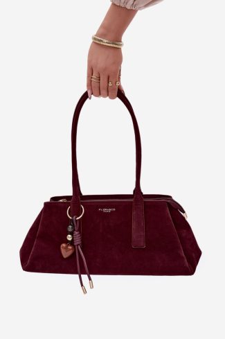 Red Everyday Handbag in Casual Handbags, Shoulder Bags with Width, Bottom Width and Height