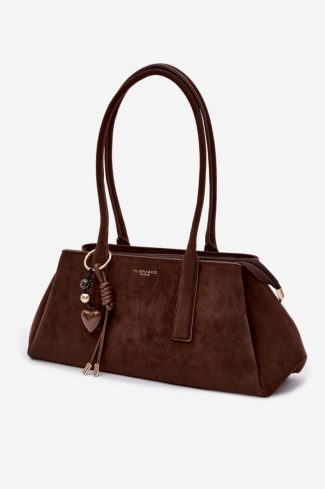 Brown Everyday Handbag in Casual Handbags, Shoulder Bags with Width, Bottom Width and Height