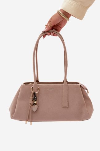 Beige Everyday Handbag in Casual Handbags, Shoulder Bags with Width, Bottom Width and Height