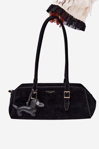 1133938.jpg Black Everyday Handbag in Casual Handbags, Shoulder Bags with Width, Bottom Width and Height