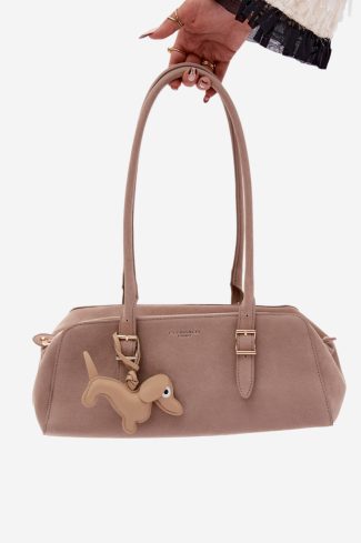 1133944.jpg Beige Everyday Handbag in Casual Handbags, Shoulder Bags with Width, Bottom Width and Height