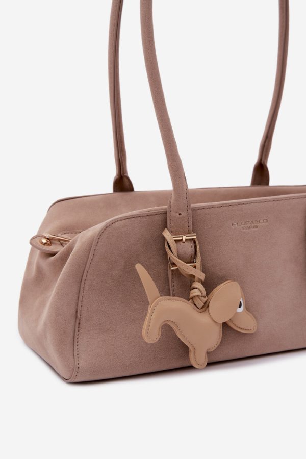 Beige Everyday Handbag in Casual Handbags, Shoulder Bags with Width, Bottom Width and Height