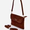 Brown Messenger Bag in Casual Handbags, Shoulder Bags with Width, Bottom Width and Height