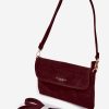 Red Messenger Bag in Casual Handbags, Shoulder Bags with Width, Bottom Width and Height