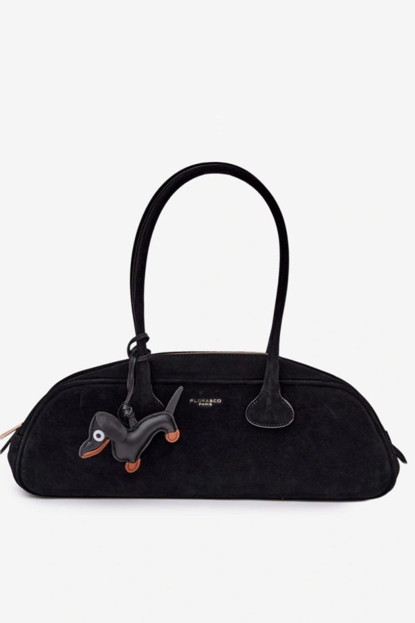 Black Everyday Handbag in Casual Handbags, Shoulder Bags with Width, Bottom Width and Height