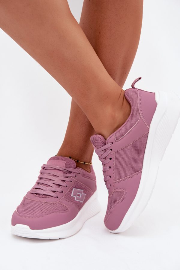 Pink Platform Sneakers in Women`s Athletic Shoes, Trainers, Sneakers with Fabric, Footbed, Upper Height and Platform Height