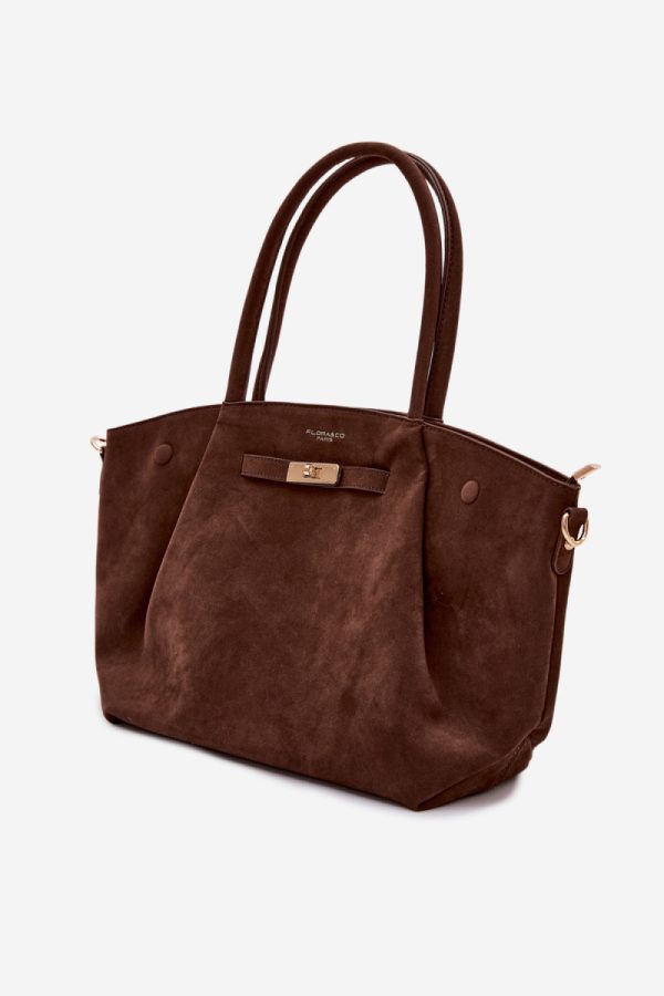 Brown Everyday Handbag in Casual Handbags, Shoulder Bags with Width, Bottom Width and Height