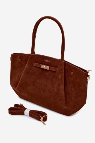 Brown Everyday Handbag in Casual Handbags, Shoulder Bags with Width, Bottom Width and Height