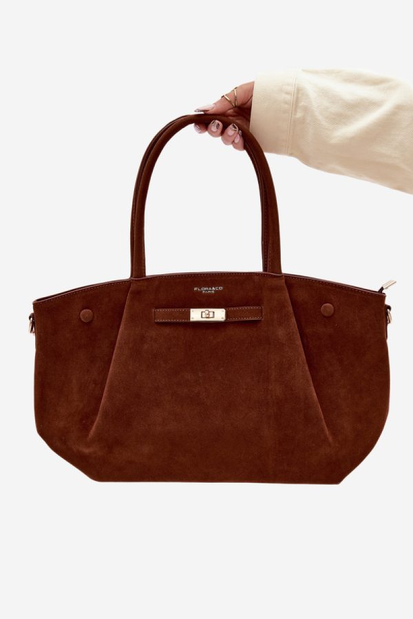 Brown Everyday Handbag in Casual Handbags, Shoulder Bags with Width, Bottom Width and Height