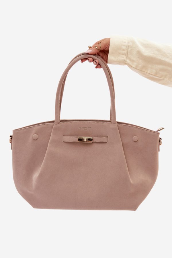 Beige Everyday Handbag in Casual Handbags, Shoulder Bags with Width, Bottom Width and Height