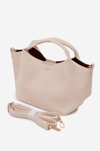 Beige Everyday Handbag in Casual Handbags, Shoulder Bags with Width, Bottom Width and Height