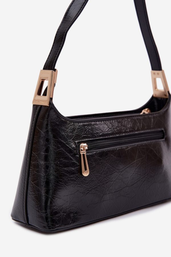 Black Everyday Handbag in Casual Handbags, Shoulder Bags with Width, Bottom Width and Height