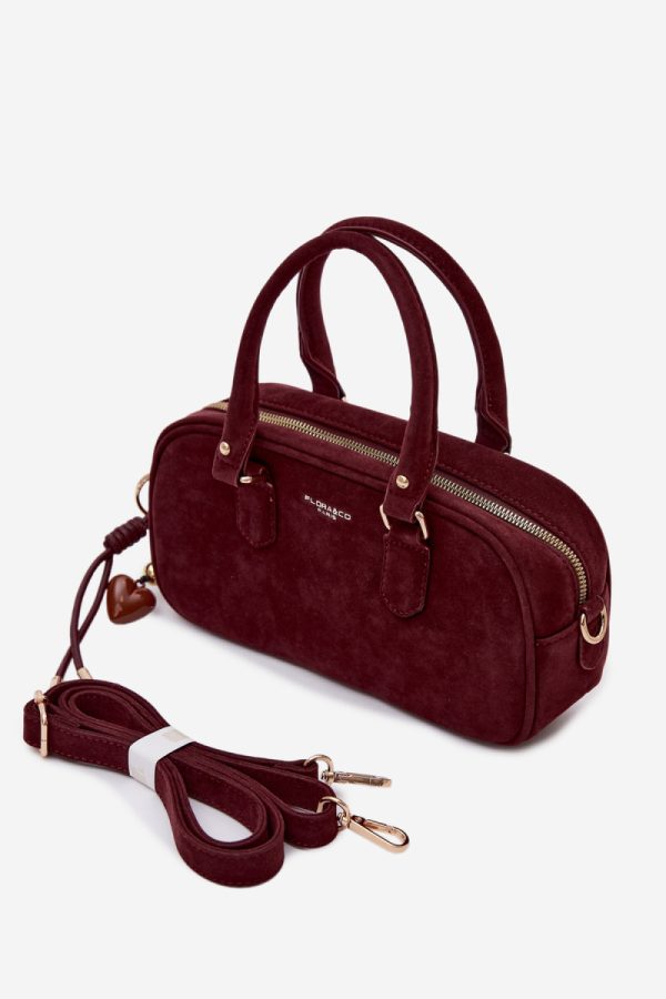 Red Everyday Handbag in Casual Handbags, Shoulder Bags with Width, Bottom Width and Height