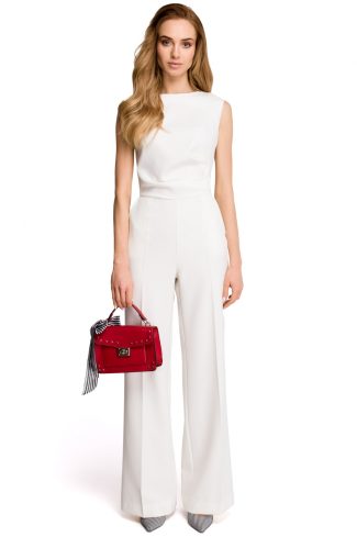 325888.jpg Beige Suit in Playsuits For Women with Spandex and Polyester